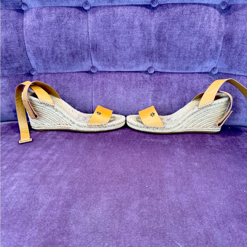 Tory Burch wedge espadrille sandals…perfect summer shoe!